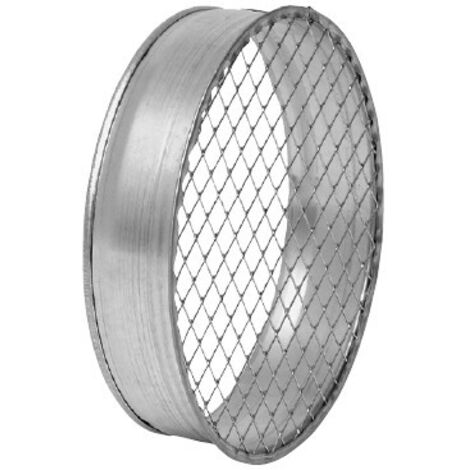Bouchon d'extrémité mâle grillagé galva D355mm NATHER 290605