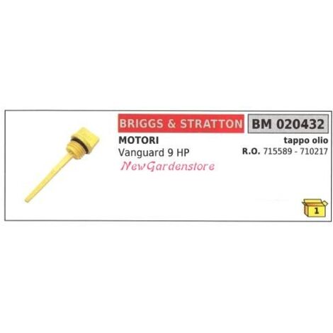Bouchon d'huile B&S série VANGUARD 9 CV tondeuse 020432