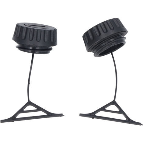 Bouchon d'huile et réservoir essence pour tronçonneuse, compatible STIHL 066 MS660, lot de 2 pièces en ABS durable, référence OEM 0000 350 0509/0520