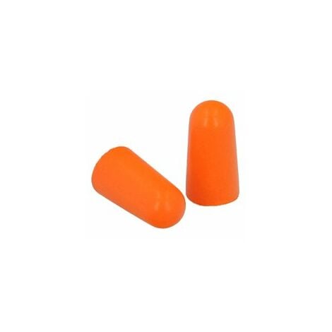 Bouchons d'oreilles x10 orange