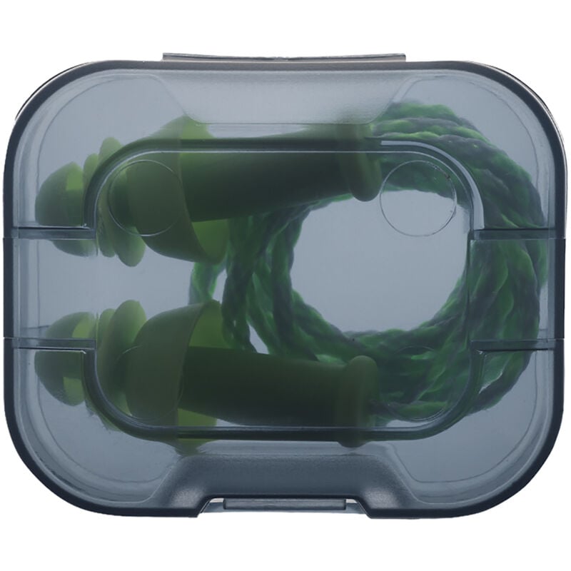 Bouchons d'oreilles cordés réutilisables Uvex whisper+ 27dB Vert x 50 paires ( Prix pour Boîte de 50 )