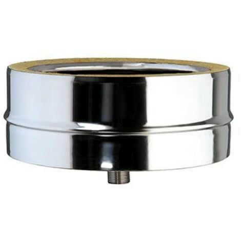 Bouchon é double paroi avec drainage, pré-revétu  80-130 mm