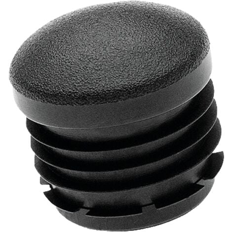 5x embout de tube rond rentrant pied chaise diamètre d = 7mm 8mm meuble  table plastique noir patin - Accessoires pour meubles - Achat & prix