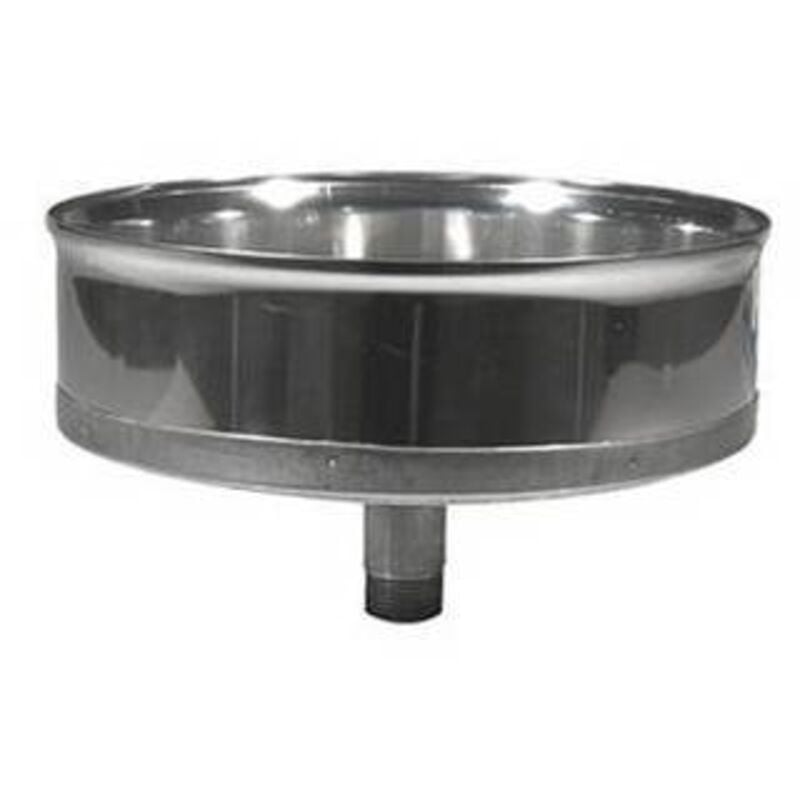 Bouchon en acier avec purge