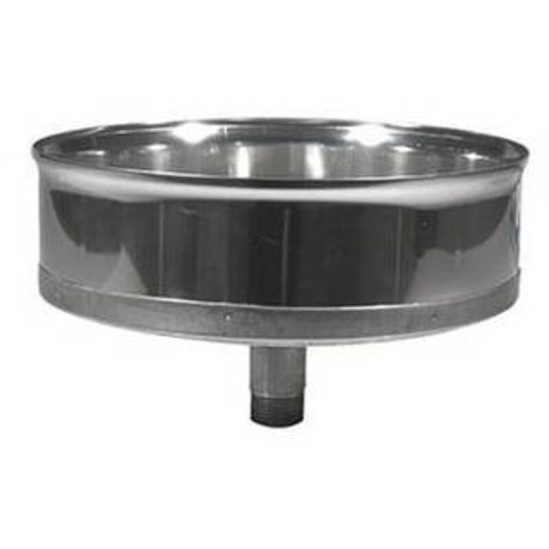 Bouchon en acier avec purge