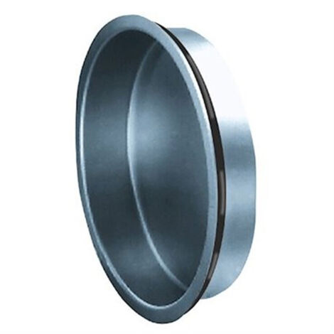 Bouchon en acier galvanisé à joint pour fin de conduit, mâle, D 250 mm (865522)