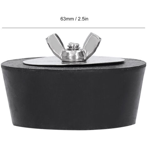 Bouchon en Caoutchouc Anti-Gel pour Piscine Hivernage, 63mm