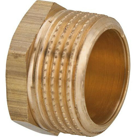 Bouchon en laiton filetage male 3/8"