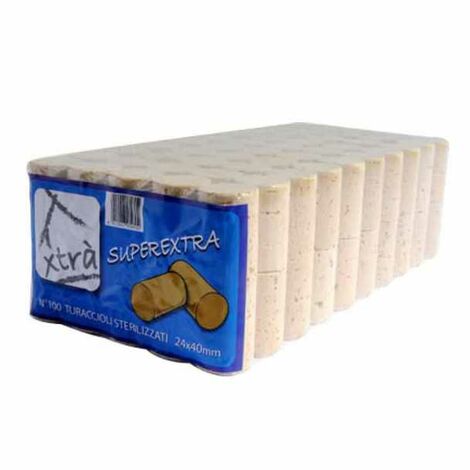 Bouchon en liège Super Extra 24X40 pcs.100 Xtra