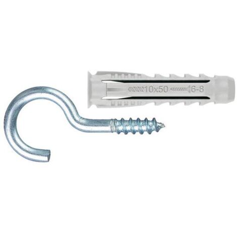BOUCHON EN NYLON AVEC BOUCLE OUVERTE 6 X 30 + 5.0 X 53 (6 UNITÉS) - BZALHATS06