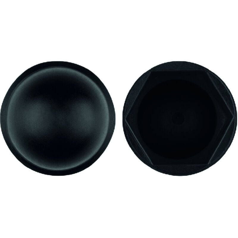 Index - Bouchon en plastique pour mt - Noir M16 - Boite de 100