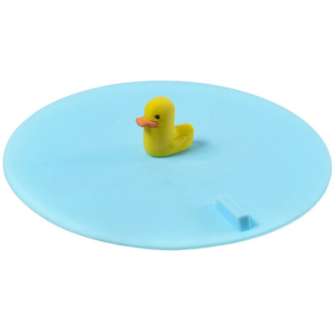 Bouchon Évacuation Silicone Premium Universel, 15 cm, 80 g, Gris/Vert/Jaune/Bleu