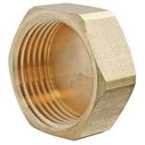Bouchon Femelle en Laiton, 20/27 mm (3/4 pouce), lot de 10