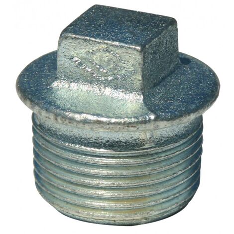 BOUCHON GALVA N°290 MALE 1/2'' RENSON
