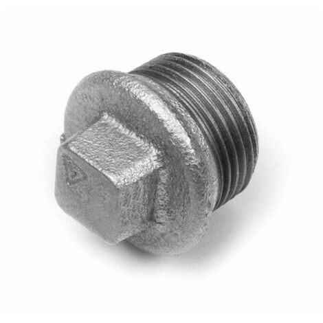 BOUCHON GALVANISÉ GALVANISÉ 3/8 POUCE