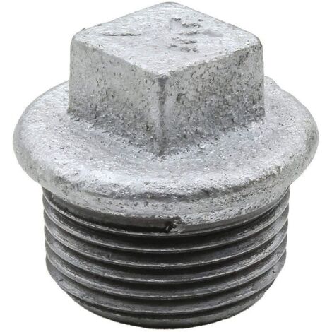 Bouchon galvanisé mâle 3'' (80/90)