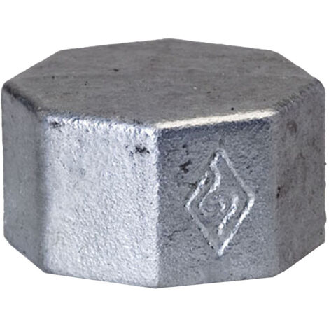 Bouchon hexagonal 5/4"" galvanisé T1, NR43, NR 300