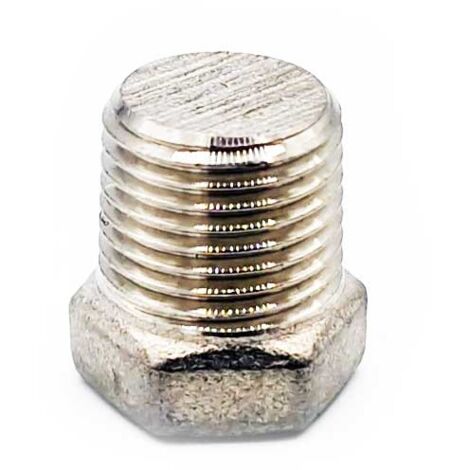 Bouchon hexagonal mâle G1/8en acier inoxydable 316