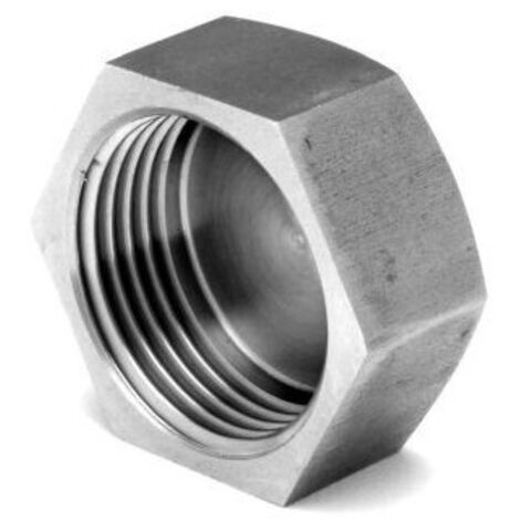 Bouchon inox 316 femelle 15/21 - Raccorderie Metalliche
