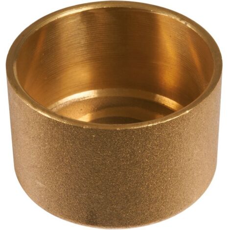 Bouchon laiton à souder - Femelle - Diamètre 28 mm