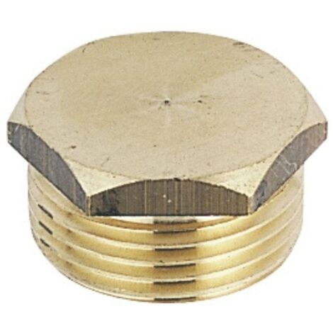 Bouchon laiton à visser M - Fig 292 - 1/2' (15x21mm) - Adrien Riquier