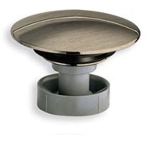 BOUCHON LAITON BONDE UP & DOWN D.64 mm METAL BROSSE - CRISTINA ONDYNA RI07177