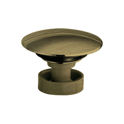 Bouchon laiton bonde up & down d64 mm vieux bronze mat - CRISTINA ONDYNA RI07193