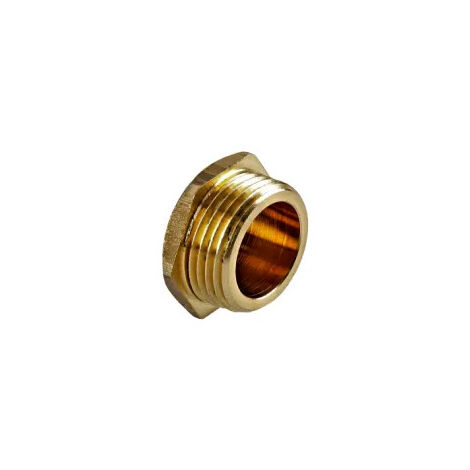 Bouchon laiton mâle 05x10, 1/8"