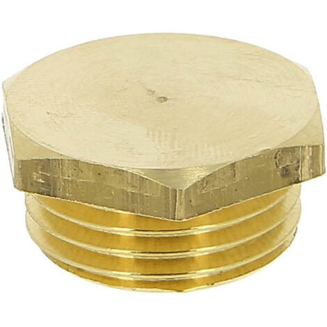 Bouchon laiton Mâle 1/2