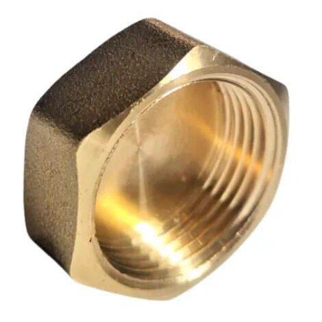 RIQUIER Bouchon laiton femelle 20x27, 3/4"