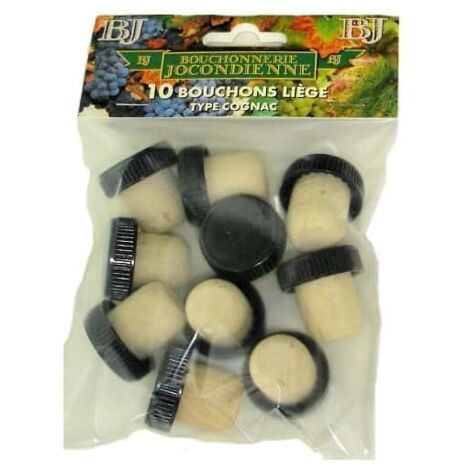 Bouchon Liege Type Cognac X10 - BOUCHONNERIE JOCONDIENNE