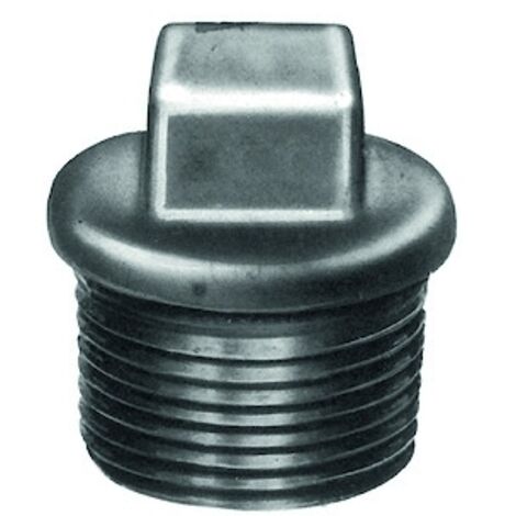 Bouchon mâle avec bourrelet 290 noir - 2'' - SFERACO