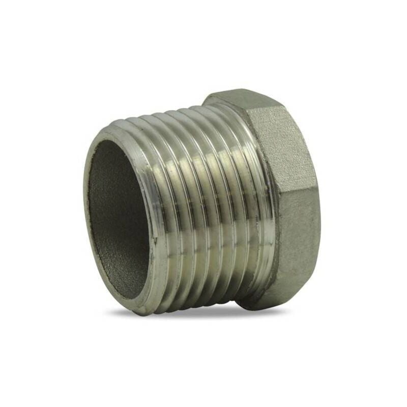 Bouchon mâle en inox 316 4''