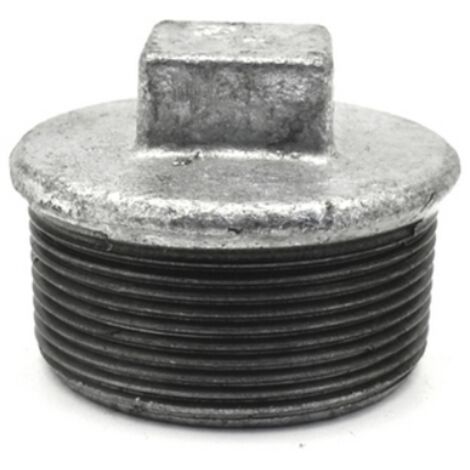 Bouchon mâle galvanisé