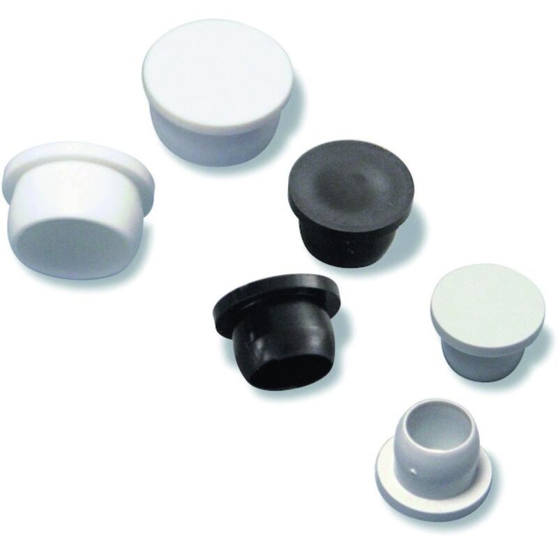 Bouchon noir Ø10 mm Goettgens 1000 pièces - db10