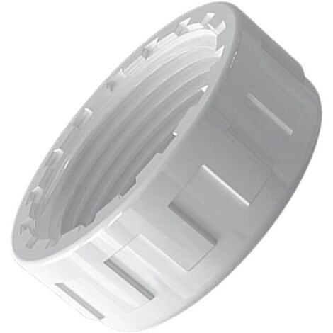 Bouchon obturateur femelle, raccords de plomberie en PVC, bouchons obturateurs, bouchon tuyau fileté interne blanc 40mm Blanc 25mm
