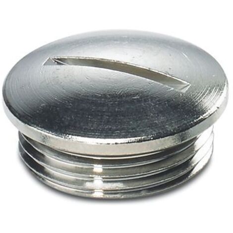 Bouchon obturateur Phoenix Contact PG11 - 20mm en Laiton nickelé, IP68