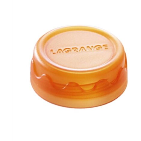 Bouchon orange pour Yaourtière LAGRANGE C014316