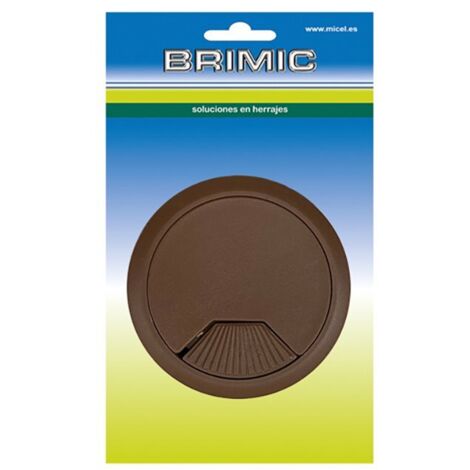 Bouchon Passe-Câble Blister TPC01 Ø60x22mm Gris 90232 Micel