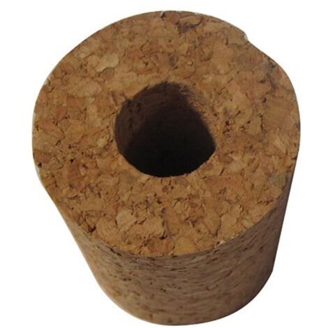 Bouchon Percé 33x30x25 D.13mm - Bouchonnerie Jocondi
