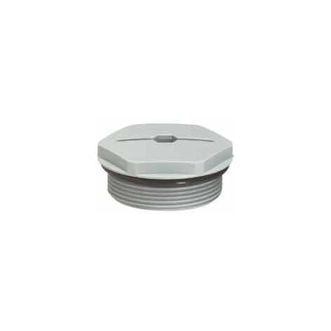 bouchon plastique legrand - iso 32 - gris ral 7001