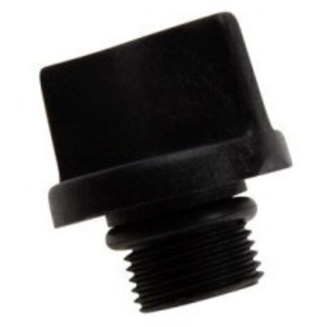 Bouchon plat pour pompe à sable SPS, compatible avec les bouchons de vidange de sortie SPS100, SPS75, SPS55 et SPS25, avec rondelles.