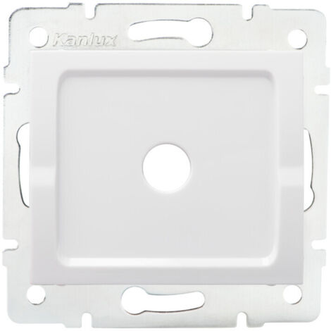 Bouchon pour câbles triphasés LOGI – Blanc – PC robuste – 56g