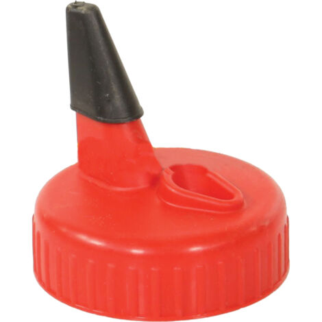 Bouchon pour flacon vide de colle à bois - Décor : Rouge - RECTAVIT