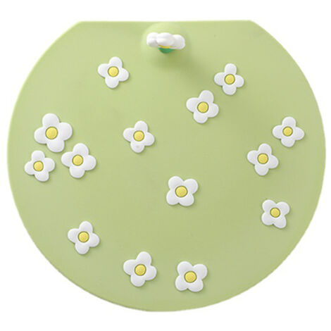 Bouchon pour Sink et Baignoire en PVC, Modèle Drainage Élargi, Bleu/Vert/Violet, Taille 15 cm, 1 Pièce