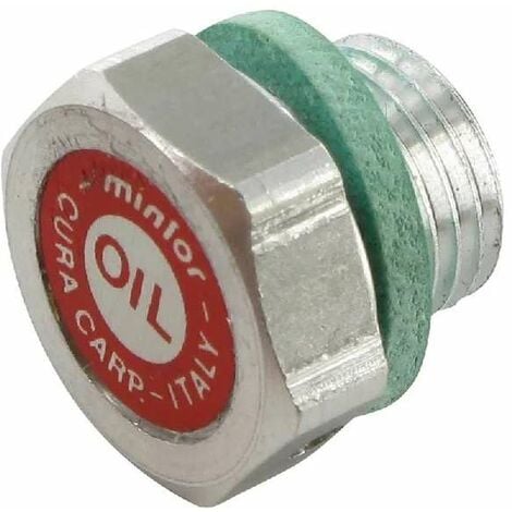 Bouchon purgeur M10 x 1,0 huile pour clé 14mm reniflard type OF cylindre simple effet transmission hydraulique tracteur remorque