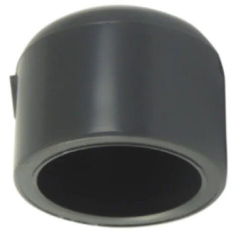 Bouchon PVC pression à coller femelle D 50mm – Raccordement pour adduction d'eau – Pression 16 bar – Conforme norme EN 1452