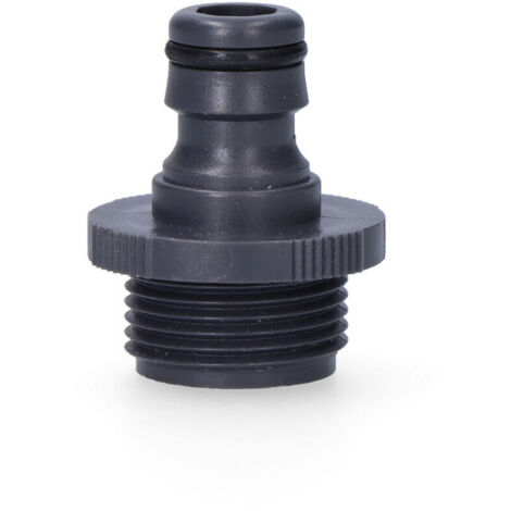 Bouchon rapide 3/4" avec filetage mâle EDM