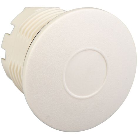 bouchon rond - diamètre 22 mm - blanc - schneider electric zb5sz31
