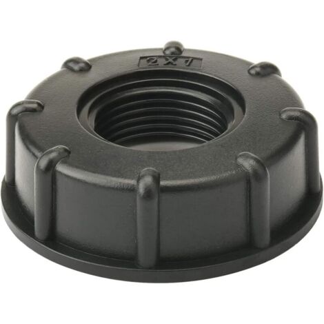 Bouchon s60x6, adaptateur ibc 1000L, accord cuve ibc 1 Pouce